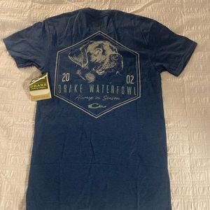 Drake Waterfowl Systems Blue Black Lab Hunting T-Shirt